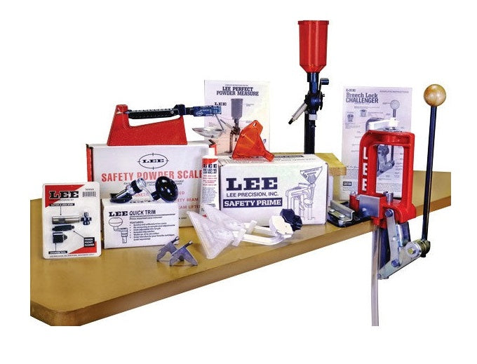 Lee Ammunition reloading kit with everything one needs to start loading.