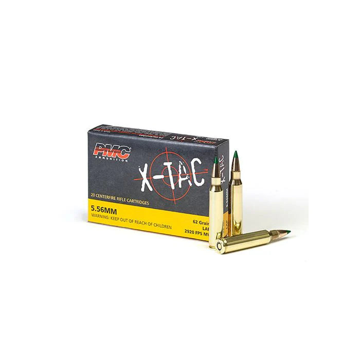 PMC X-TAC 5.56NATO Rifle Ammo - 62 Grain | LAP