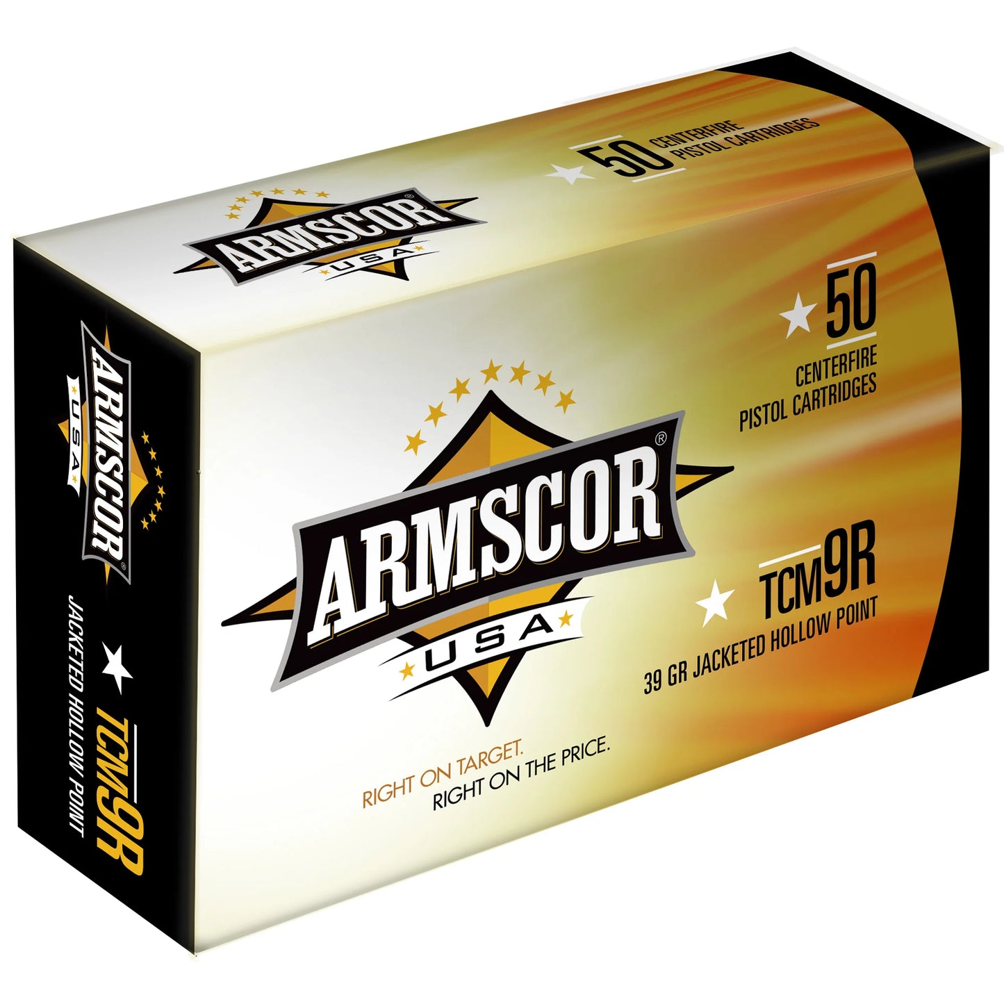 Armscor .22 TCM 9R 39 Grain | JHP |  (50 Round Box)