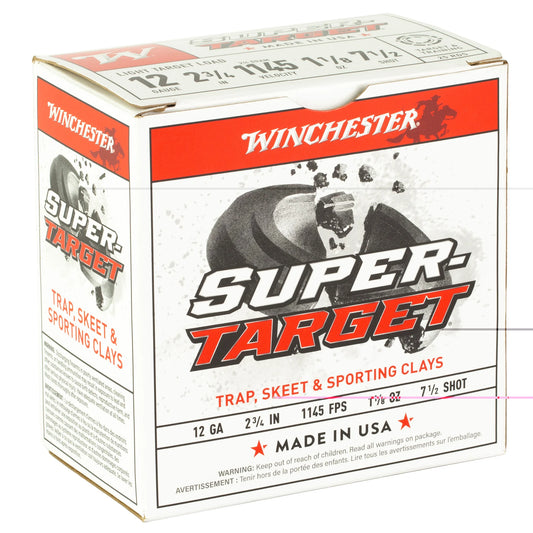 Win Suprtrgt 12ga 2.75" #7.5 25/250