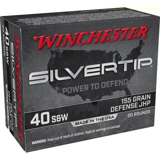 Win Silvertip 40 S&w 155gr Hp 20/200