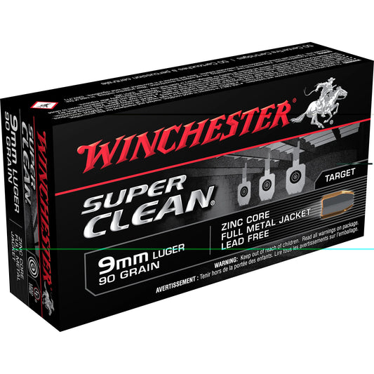 Win Super Clean 9mm 90gr Fmj 50/500