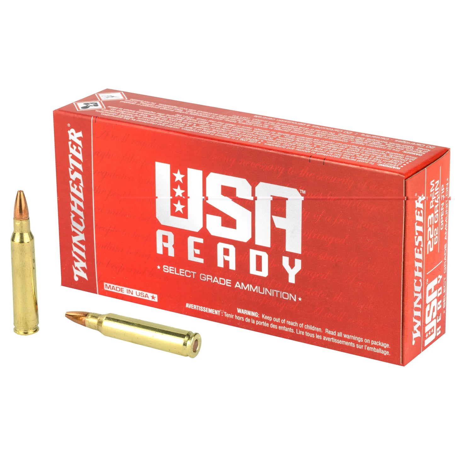 Win Usa Ready .223 (20 Round Box)