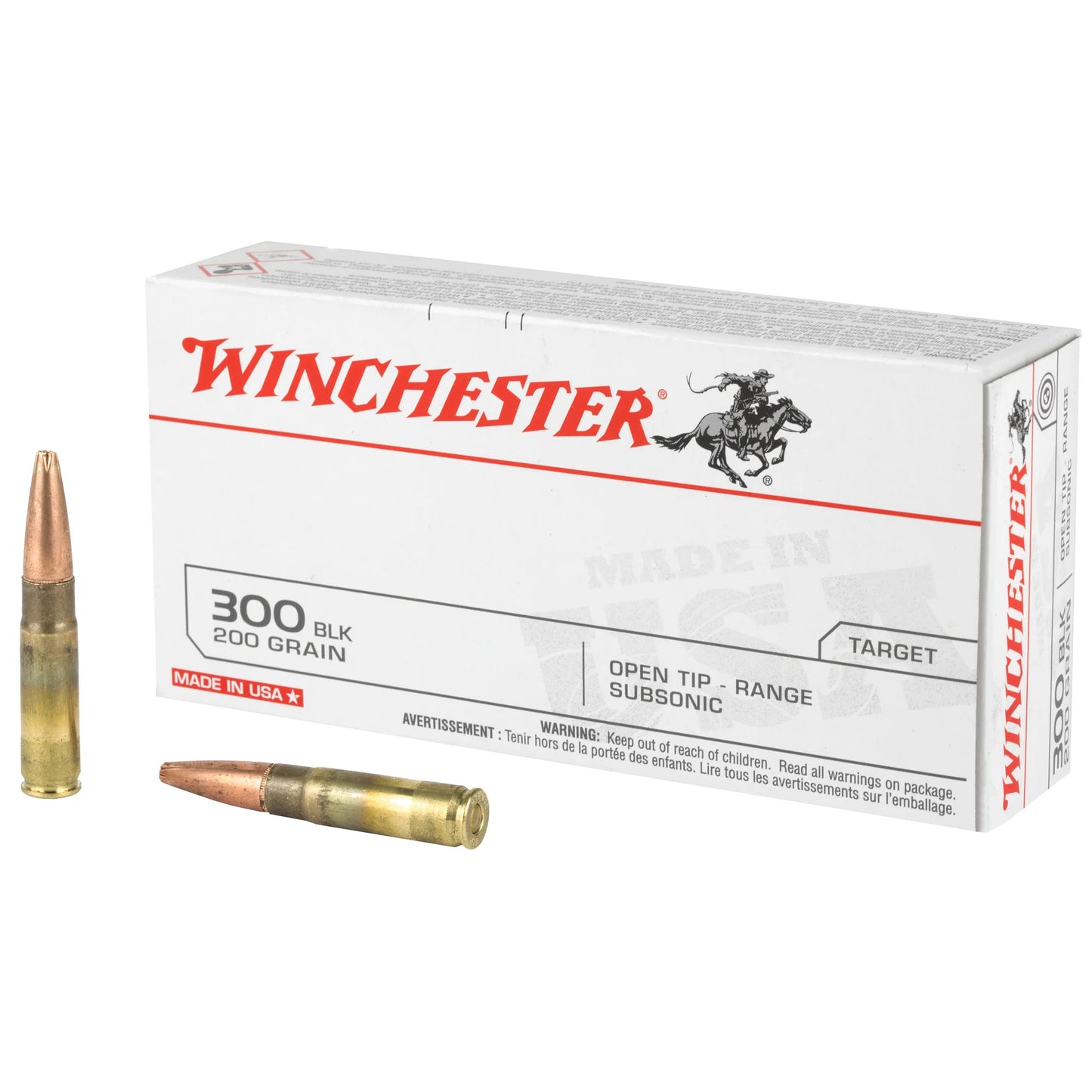 Win Usa 300blk 200gr Ot 20/200