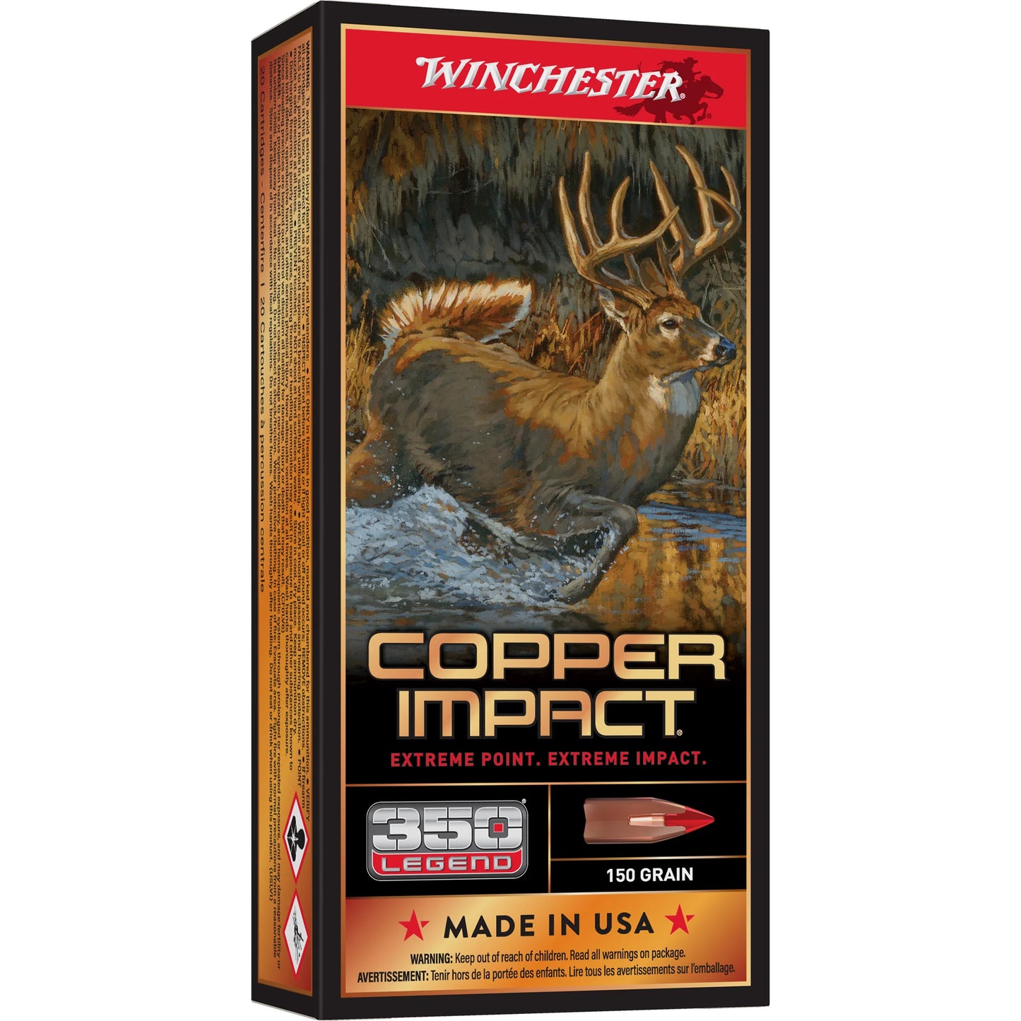 Win Deer Xp Copper 350leg 150gr 20/2