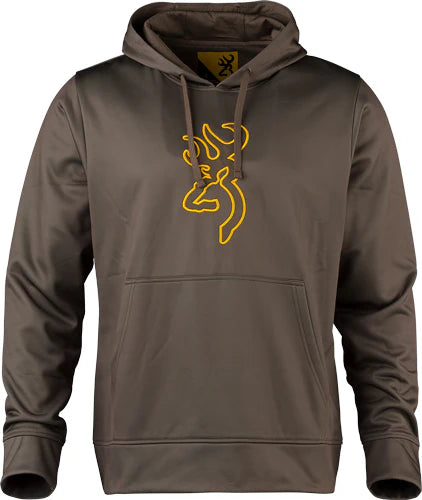 Browning Tech Hoodie Ls - Major Brown X-large*