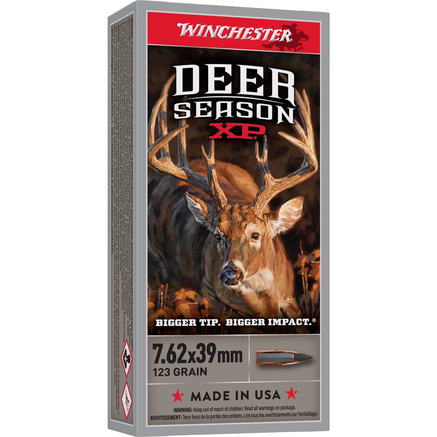 Win Deer Season 7.62x39 123gr 20/200