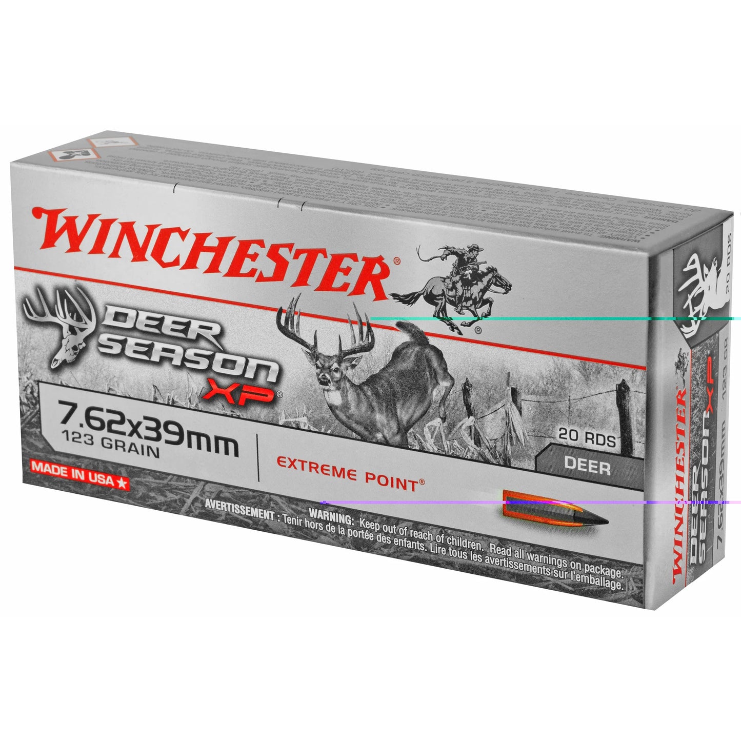 Win Deer Season 7.62x39 123gr 20/200