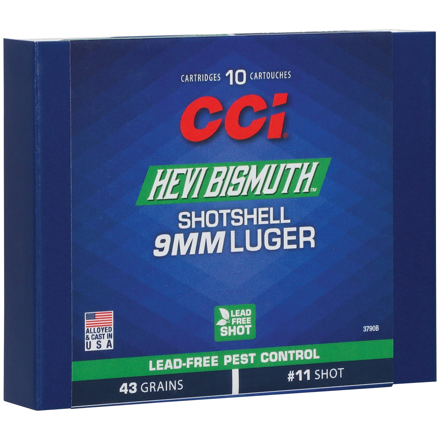 CCI Ammunition, Hevi-Bismuth, 9MM, Bismuth Shot, #11, 10 Round Box