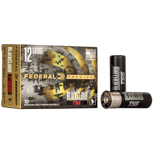 Federal, Black Cloud TSS with Flightcontrol Flex Wad, 12 Gauge 3", #7 BB, 1 1/4 oz  (10 Round Box)