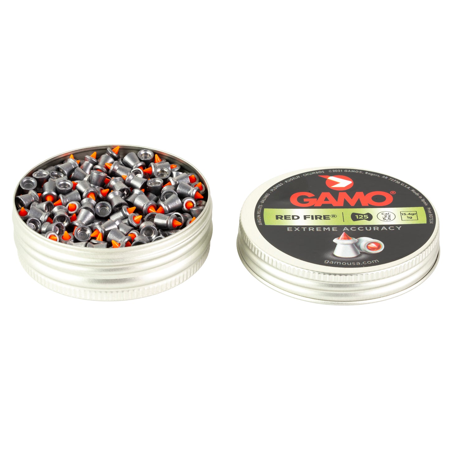 GAMO RED FIRE .22 PELLETS 125CT