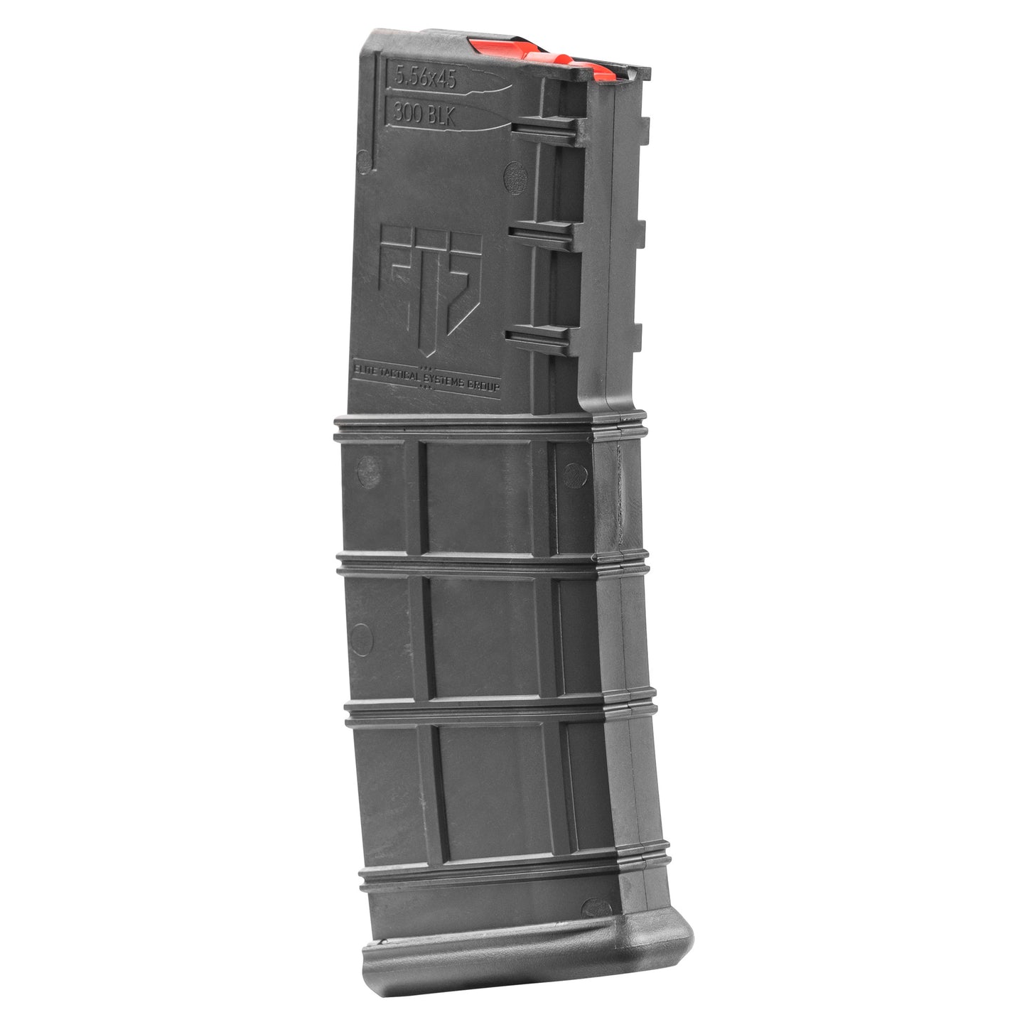 ETS MAG FOR AR15 30RD G2 BLK NYLON