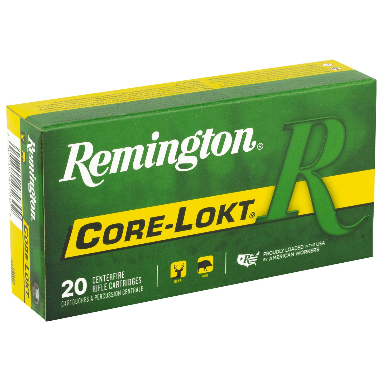 Remington, Core-Lokt PSP, 6MM Creedmoor, 100 Grain, Pointed Soft Point, 20 Round Box