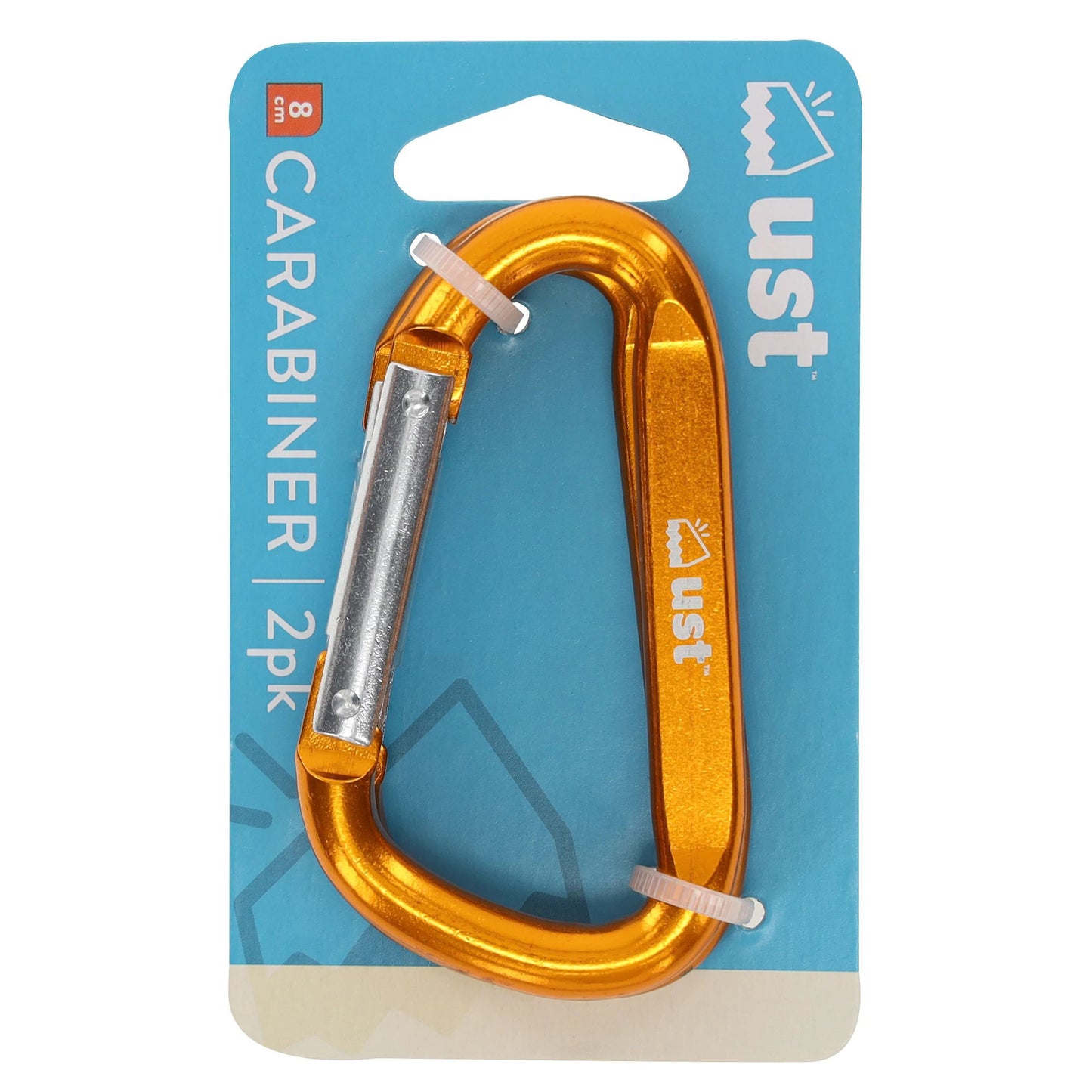 UST CARABINER 8C 2PK