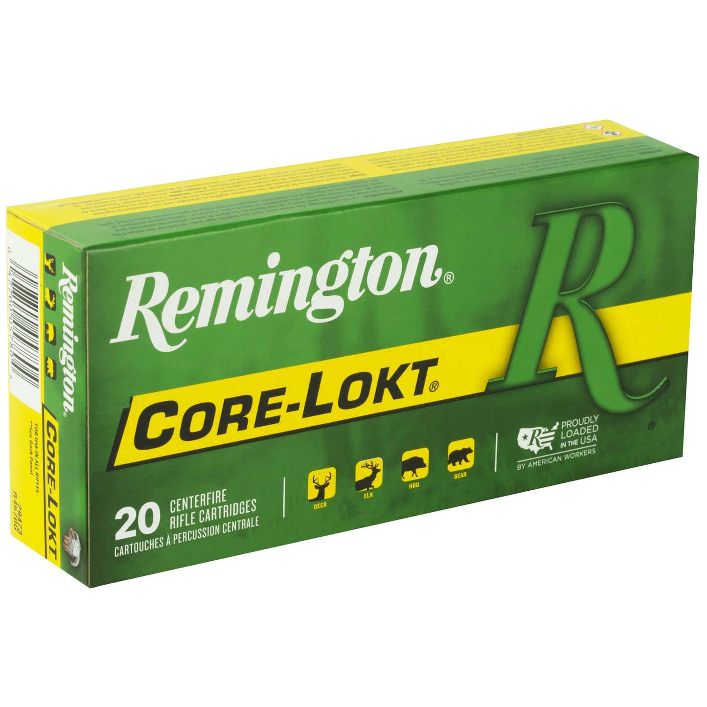 Remington, Core Lokt, 45-70 Government, 405 Grain, Soft Point, 20 Round Box