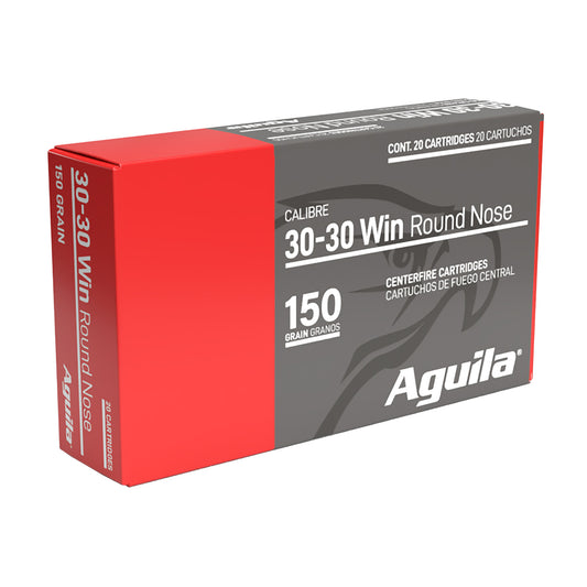 Aguila Ammunition, Rifle, 30-30 Winchester, 150 Grain, Soft Point, (20Round Box)