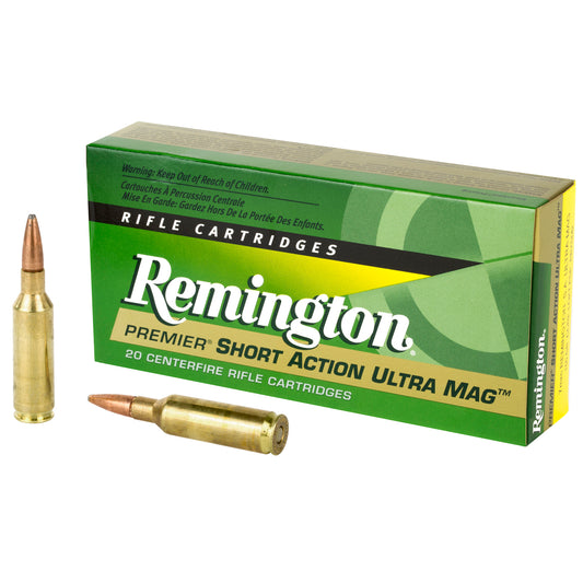 Remington, Core Lokt, 7MM Short Action Ultra Magnum, 150 Grain, Pointed Soft Point, 20 Round Box