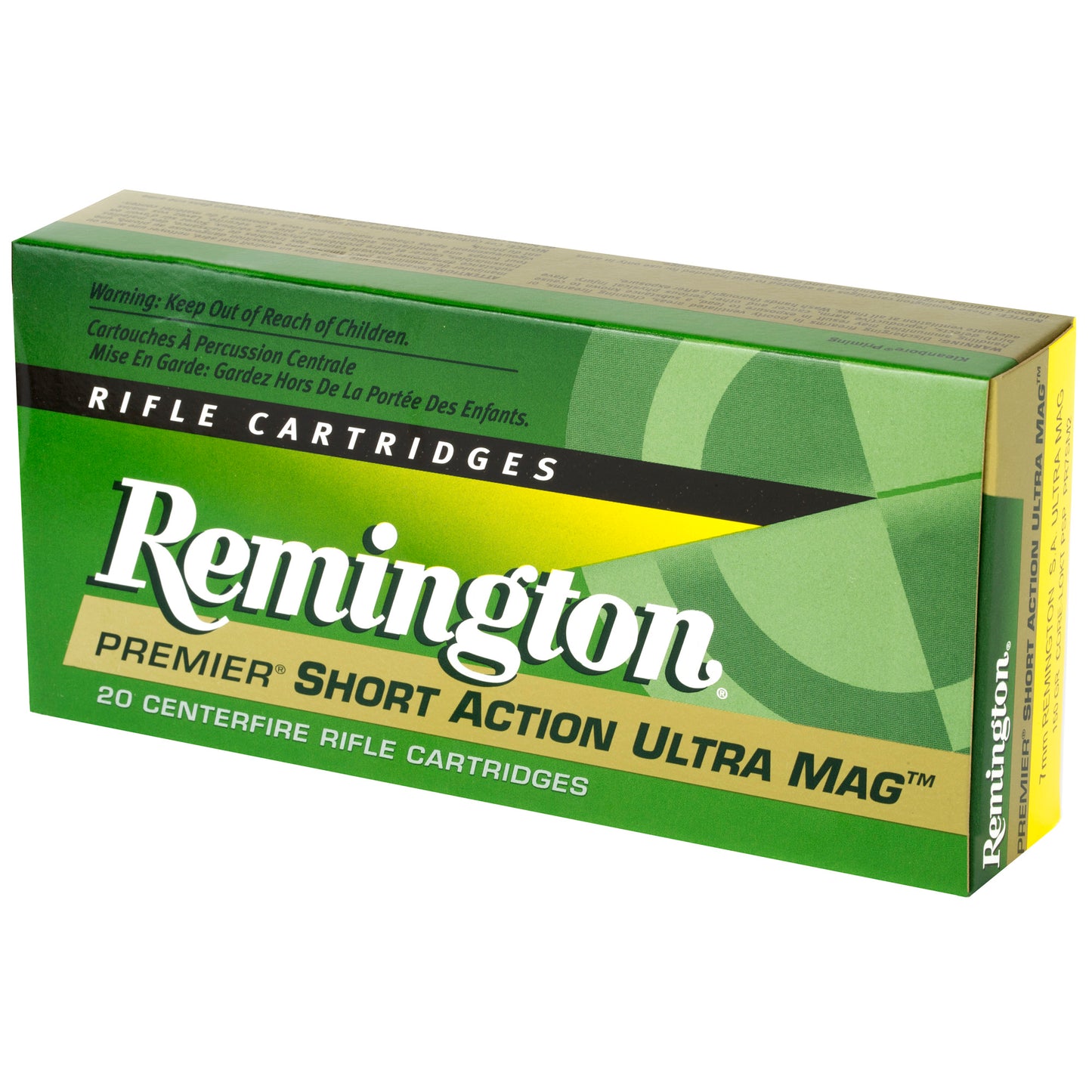 Remington, Core Lokt, 7MM Short Action Ultra Magnum, 150 Grain, Pointed Soft Point, 20 Round Box