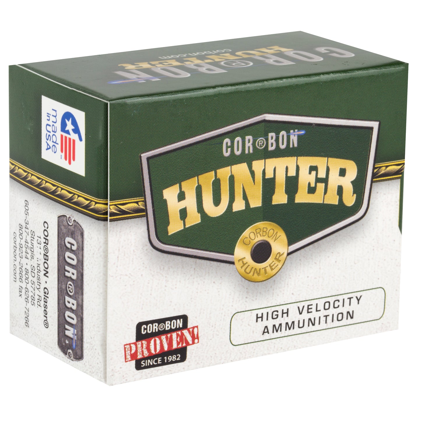 Corbon Ammo, Hunting, 44MAG, 320 Grain, Hard Cast, 20 Round Box