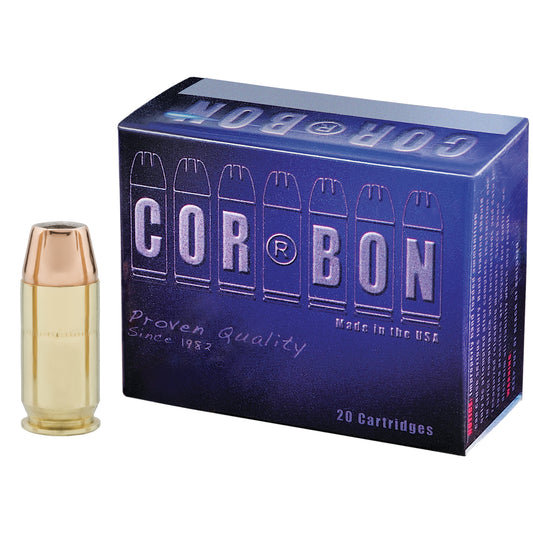 Corbon Ammo, Self Defense, 45ACP, 165 Grain | JHP | +P  (20 Round Box)