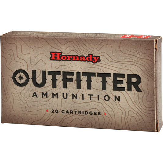 Hornady, Outfitter, 300 Weatherby Magnum, 180 Grain, CX, 20 Round Box