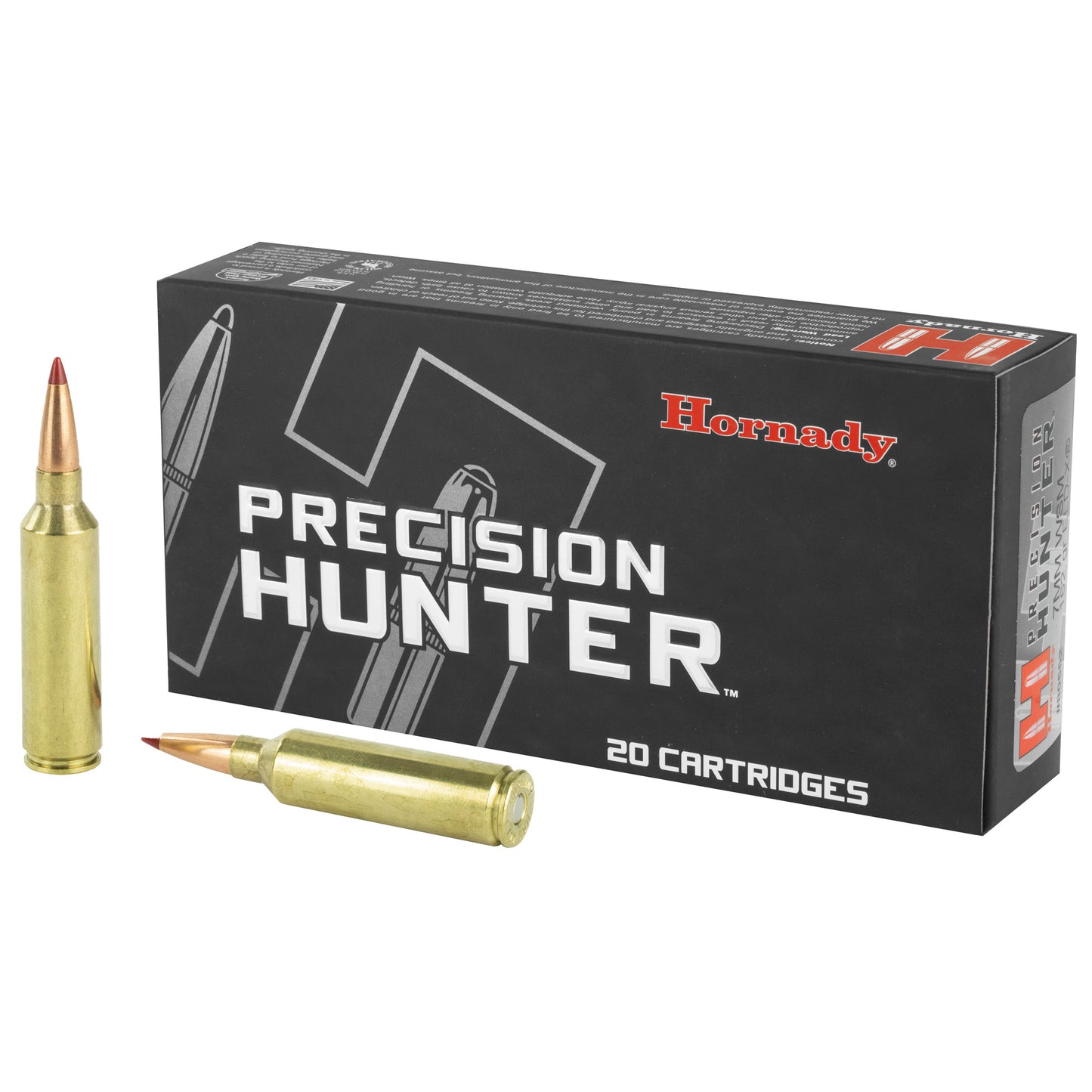 Hornady, Precision Hunter, 7MM WSM, 162 Grain, ELD-X, 20 Round Box