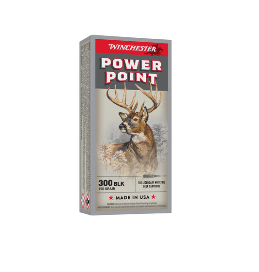 WIN POWER POINT 300BLK 150GR 20/200