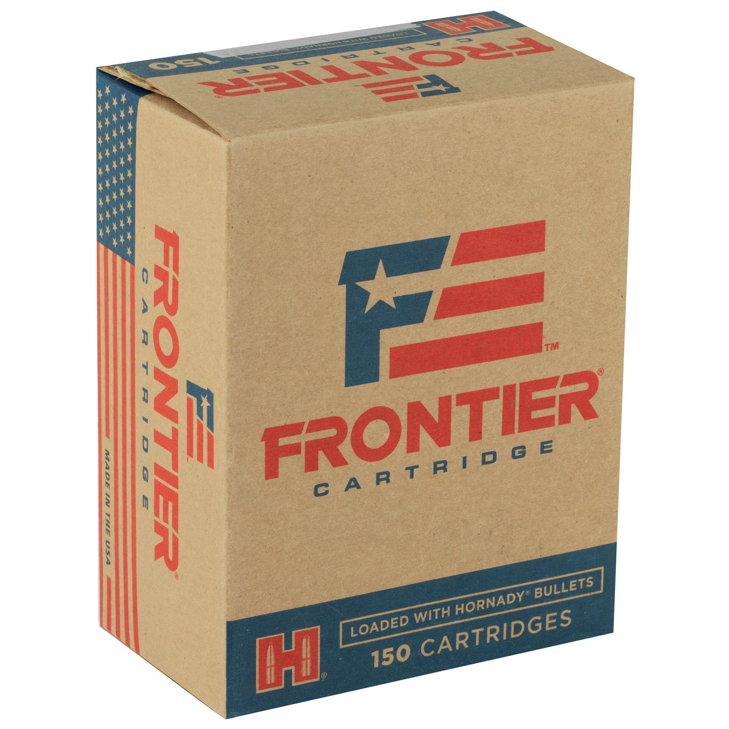 Frontier Cartridge, Lake City, 223 Rem, 55 Grain, Full Metal Jacket, 150 Round Box