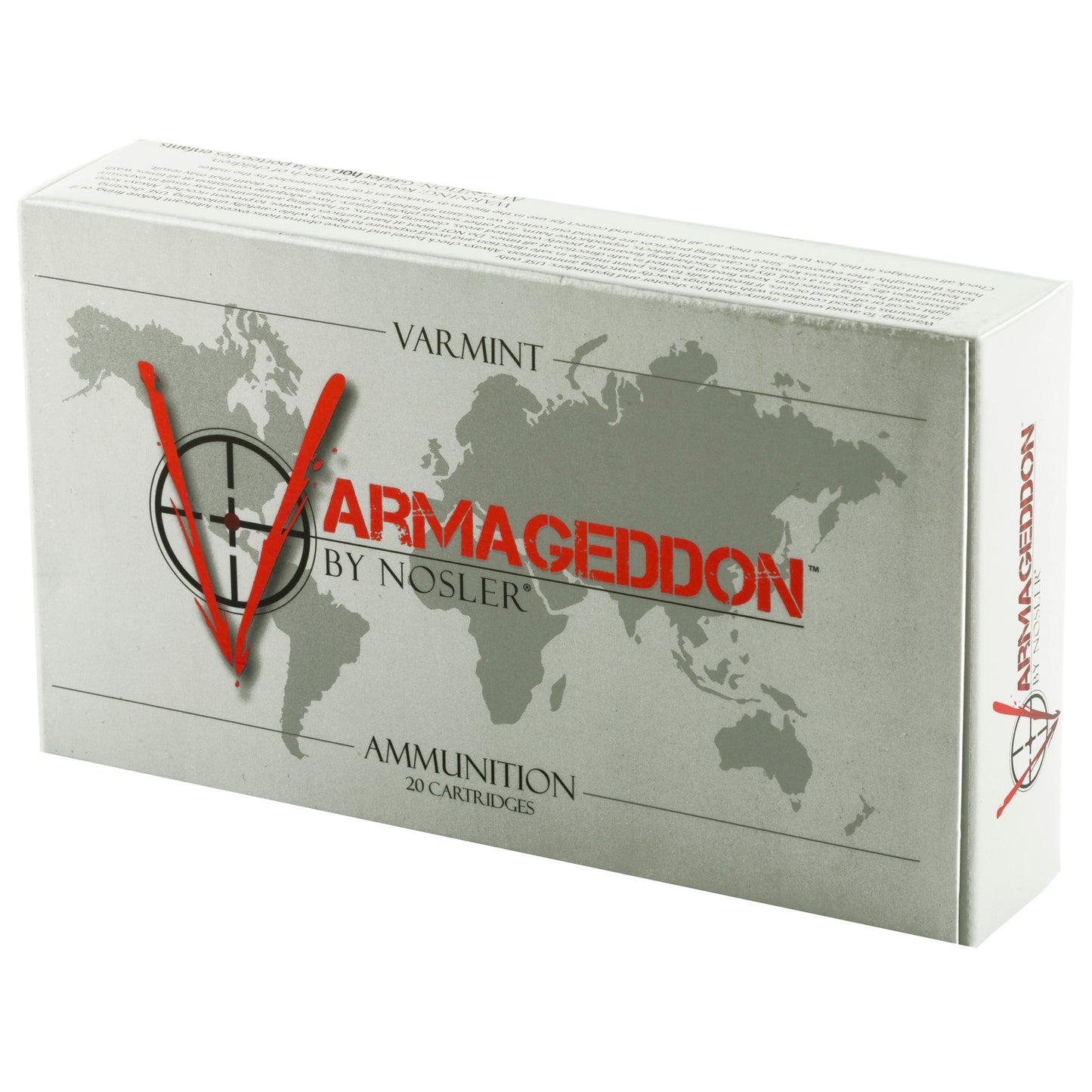 Nosler, Varmageddon, 308 Win, 110 Grain, Flat Base Tipped, (20 Round Box)