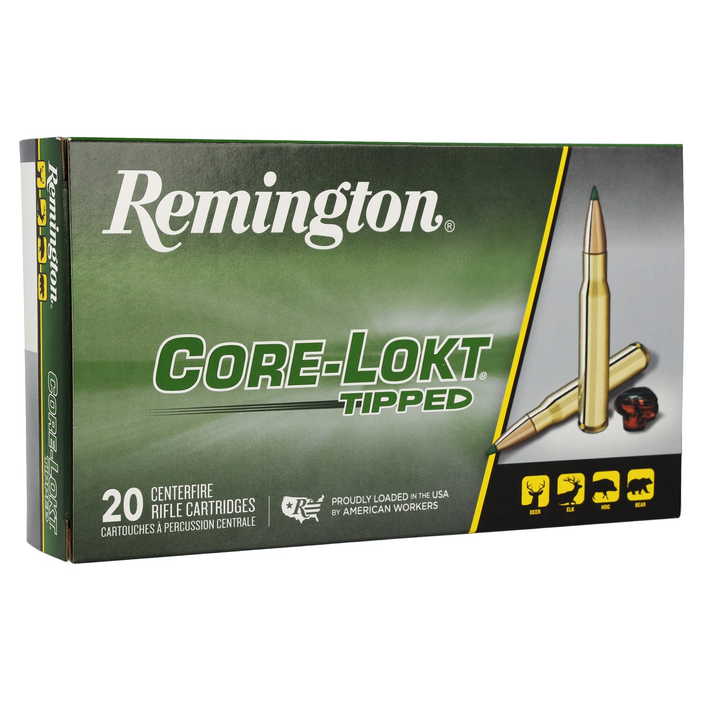 Remington, Core Lokt Tipped, 7MM Remington, 175 Grain, Polymer Tip, 20 Round Box