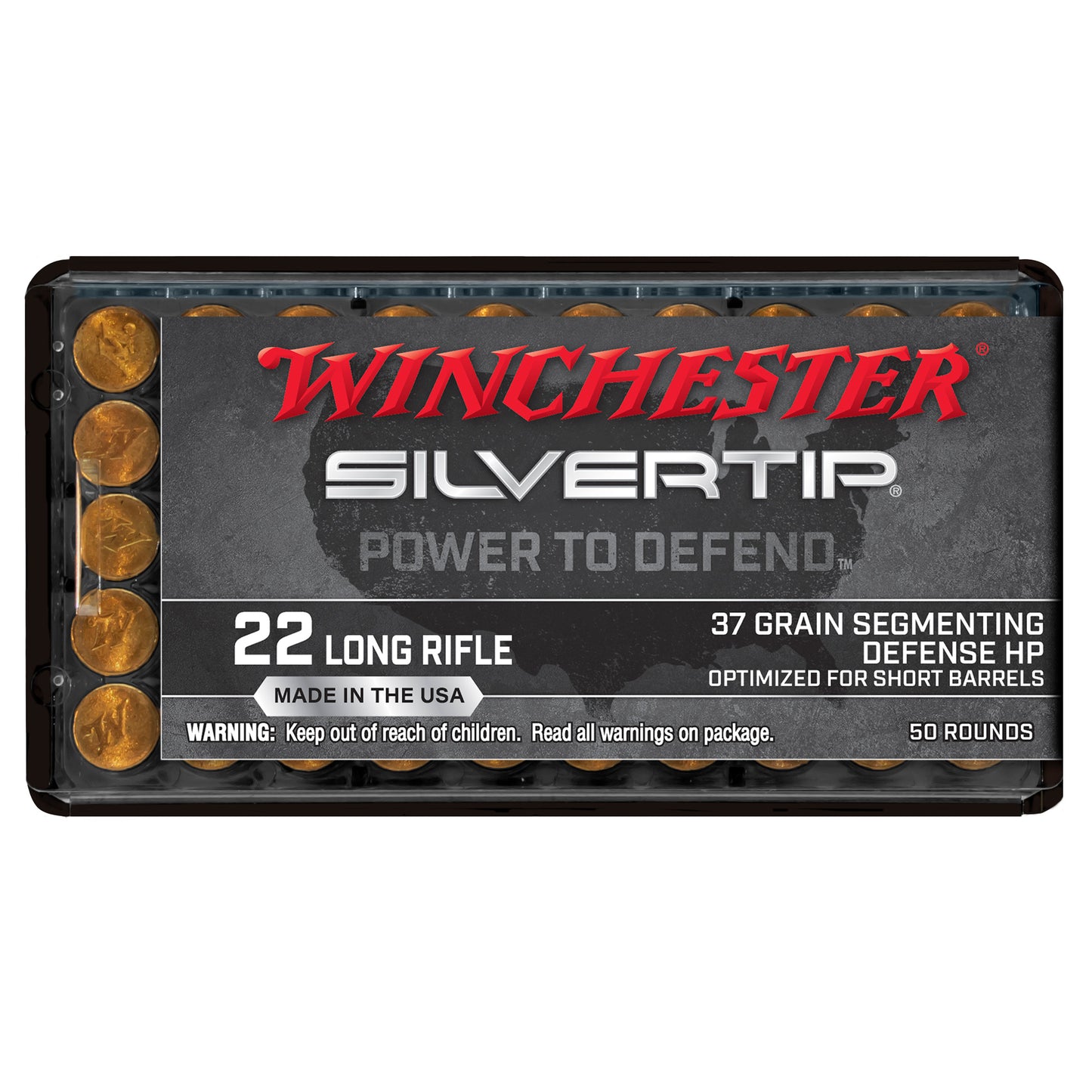 WIN SILVERTIP 22LR 37GR HP 50/2000