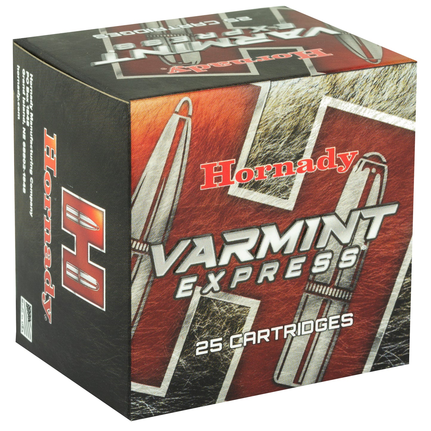 Hornady, Varmint Express, 22 Hornet, 35 Grain, V-Max  (25 Round Box)