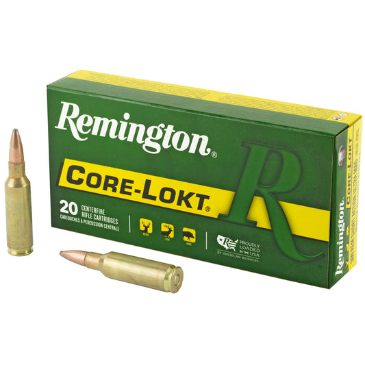 Remington, Core Lokt, 300 Remington Short Action Ultra Magnum, 165 Grain, Pointed Soft Point, 20 Round Box