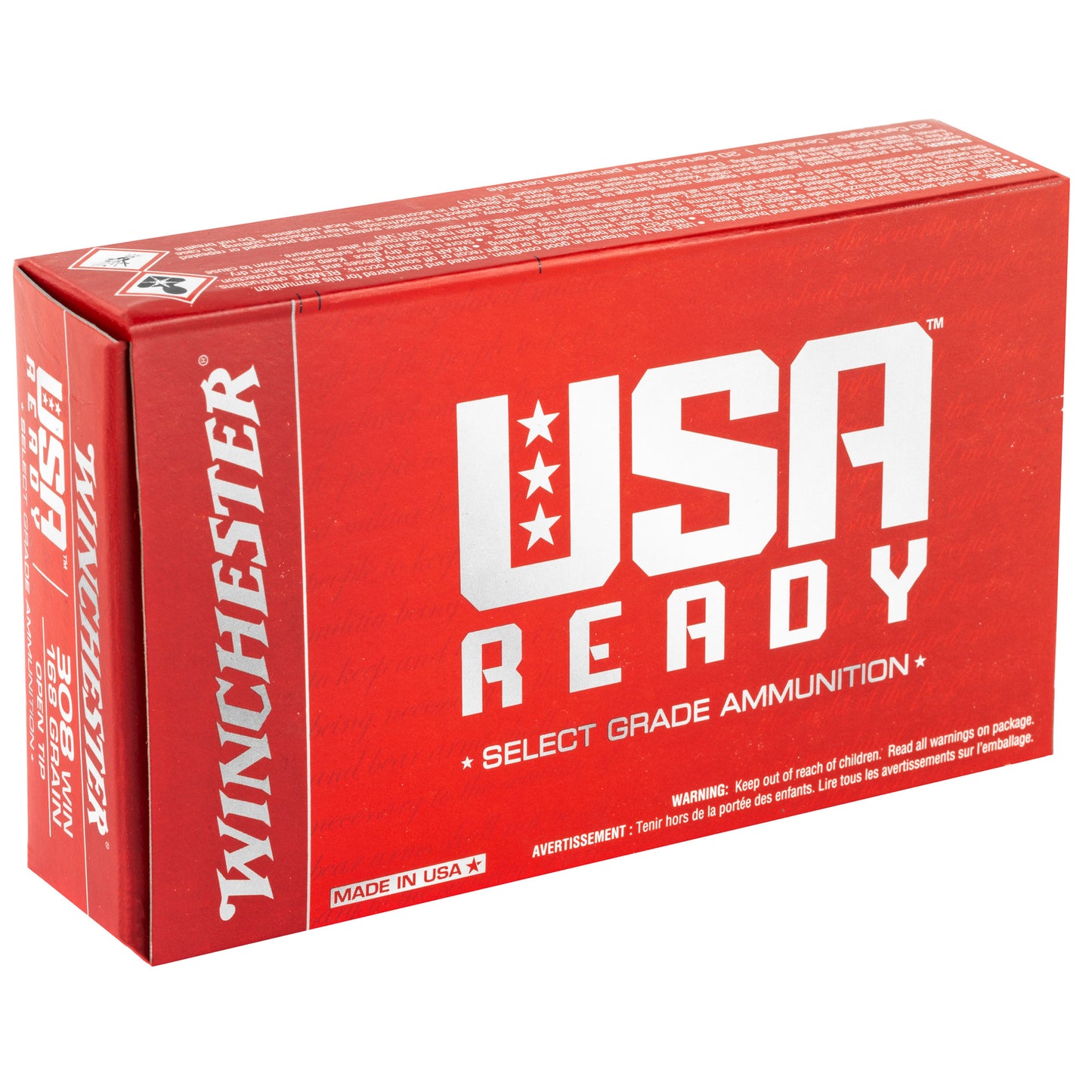 WIN USA RDY 308WIN 168GR 20/200