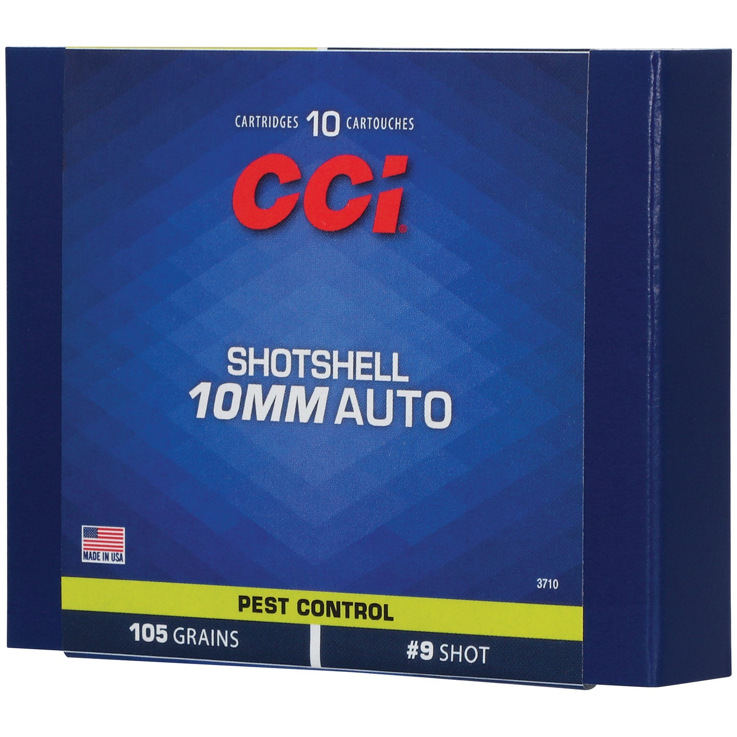 CCI Ammunition, Pest Control Shotshell, 10MM, Bismuth Shot, 10 Round Box