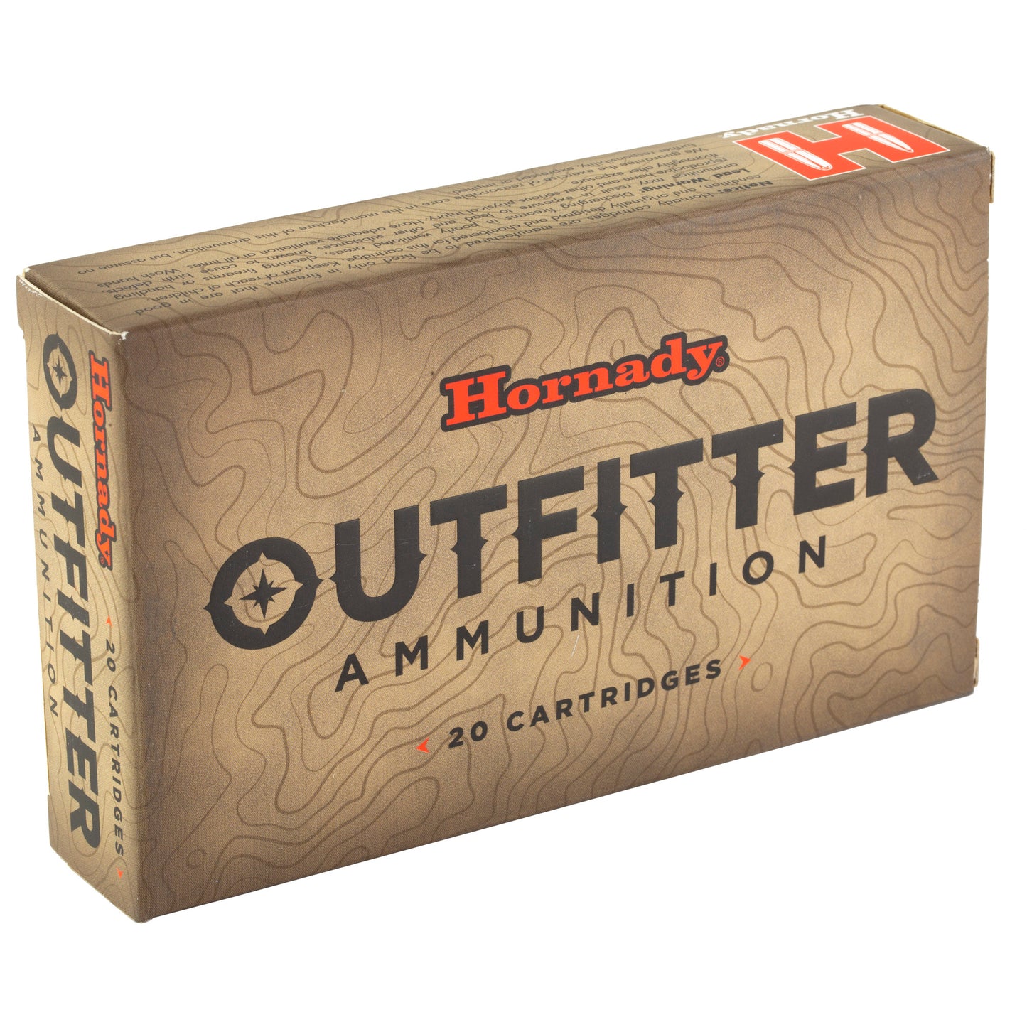 Hornady, Outfitter, 375H&amp;H, 250 Grain, CX, (20 Round Box)