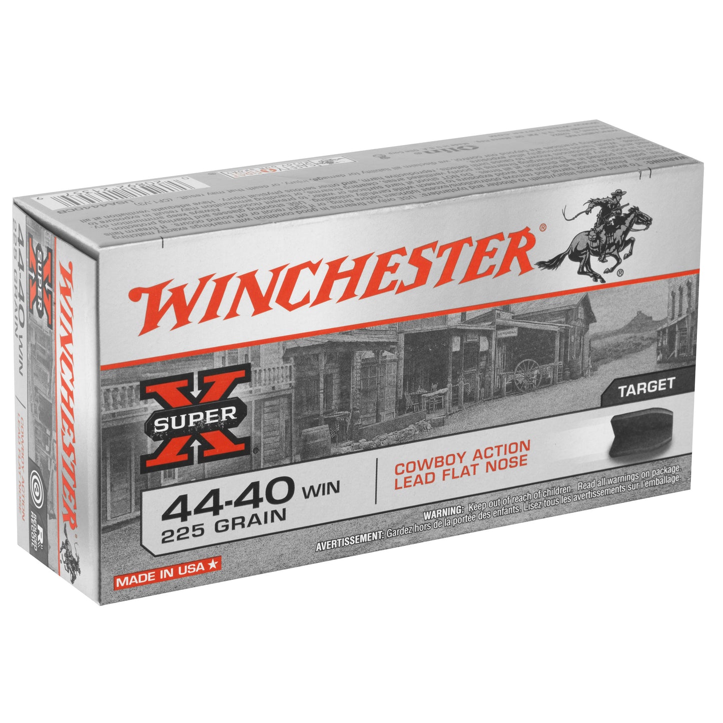 WIN USA 44-40 225GR LD CWBY 50/500