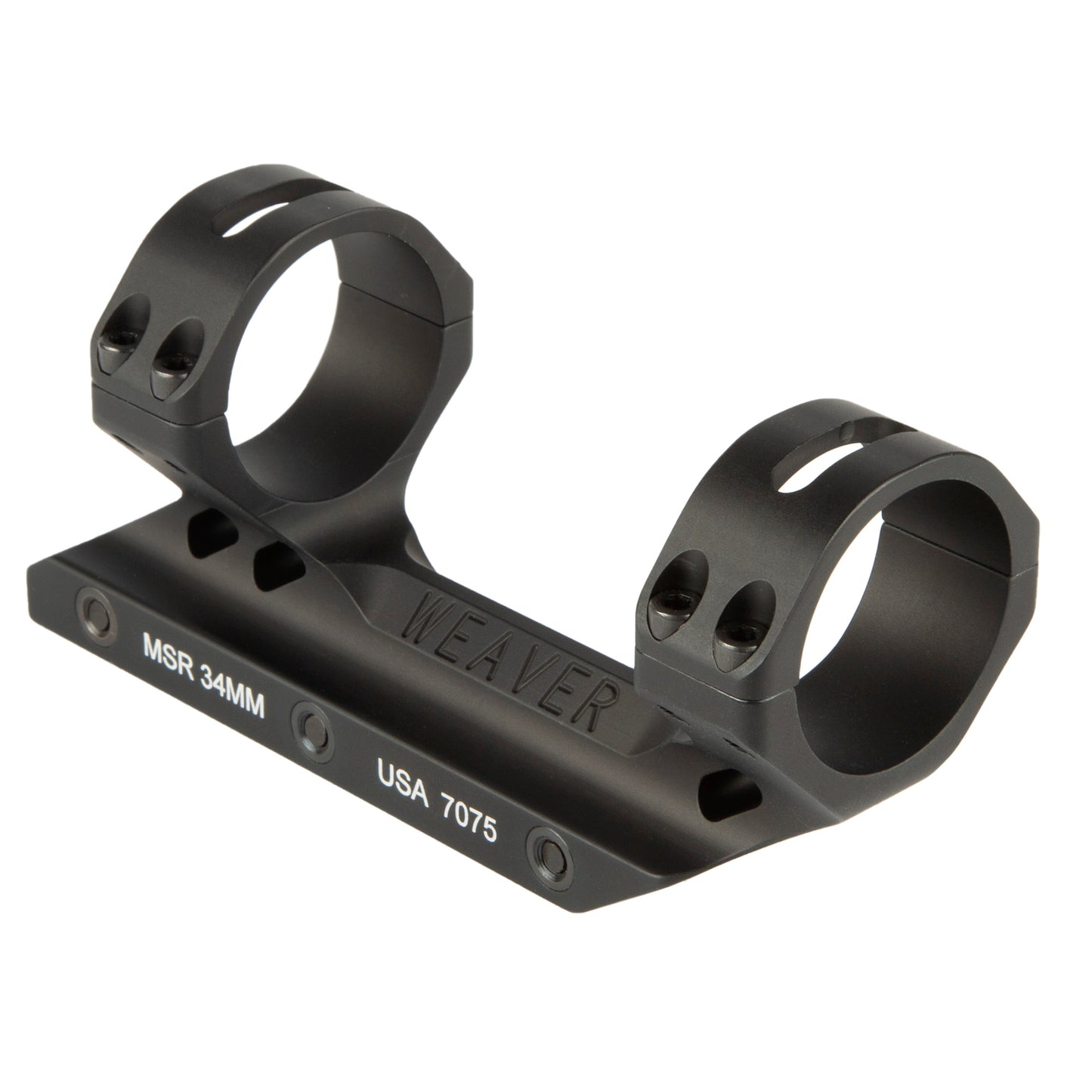 WEAVER 34MM FIXED MSR MOUNT MATTE