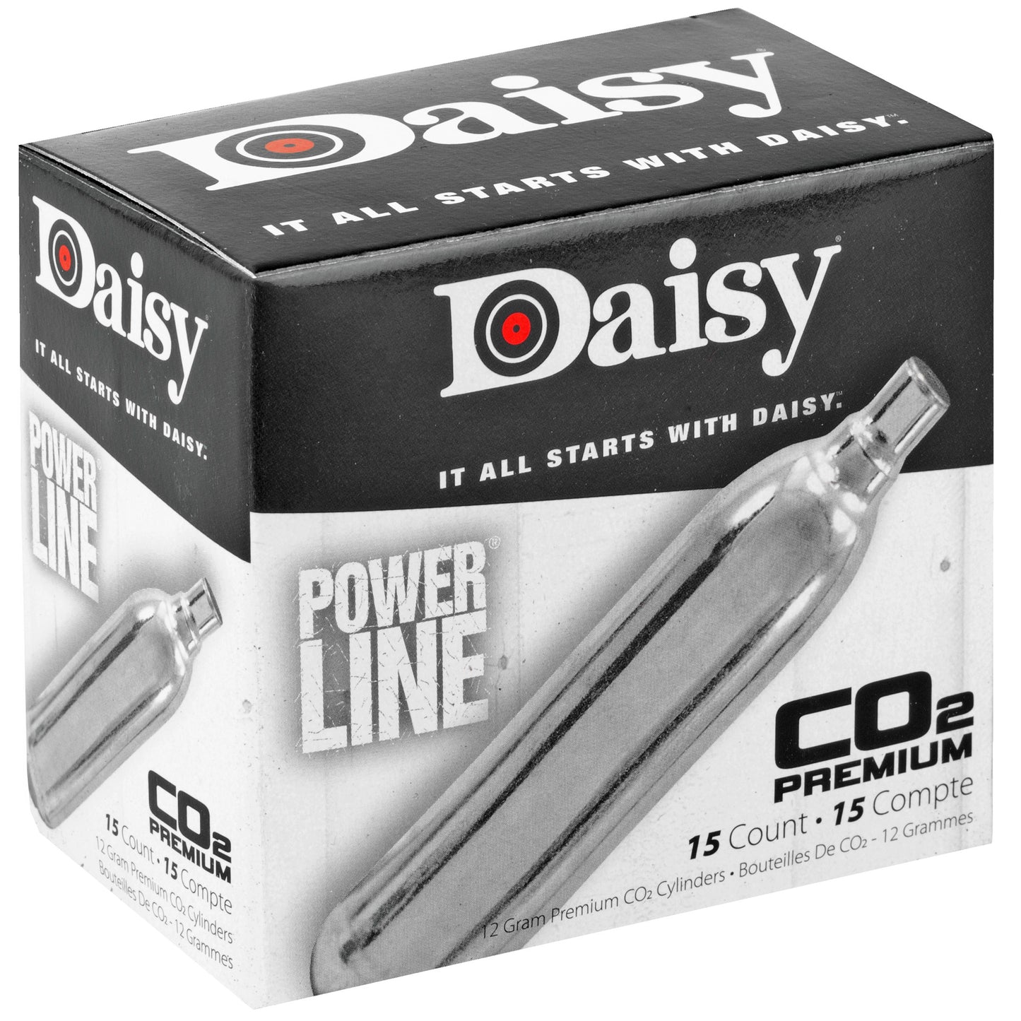 DAISY #7015 CO2 CYLINDERS 15/BX