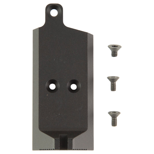 NOVESKE DM PLATE W/REAR SIGHT BLACK