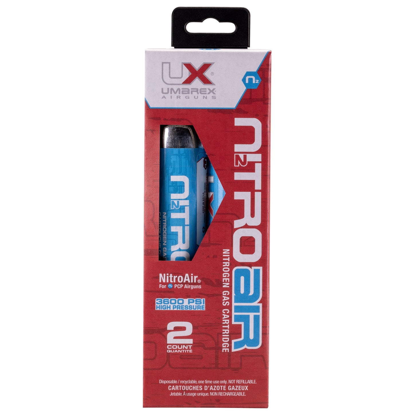 UX N2 NITROGEN CARTRIDGE 2PK