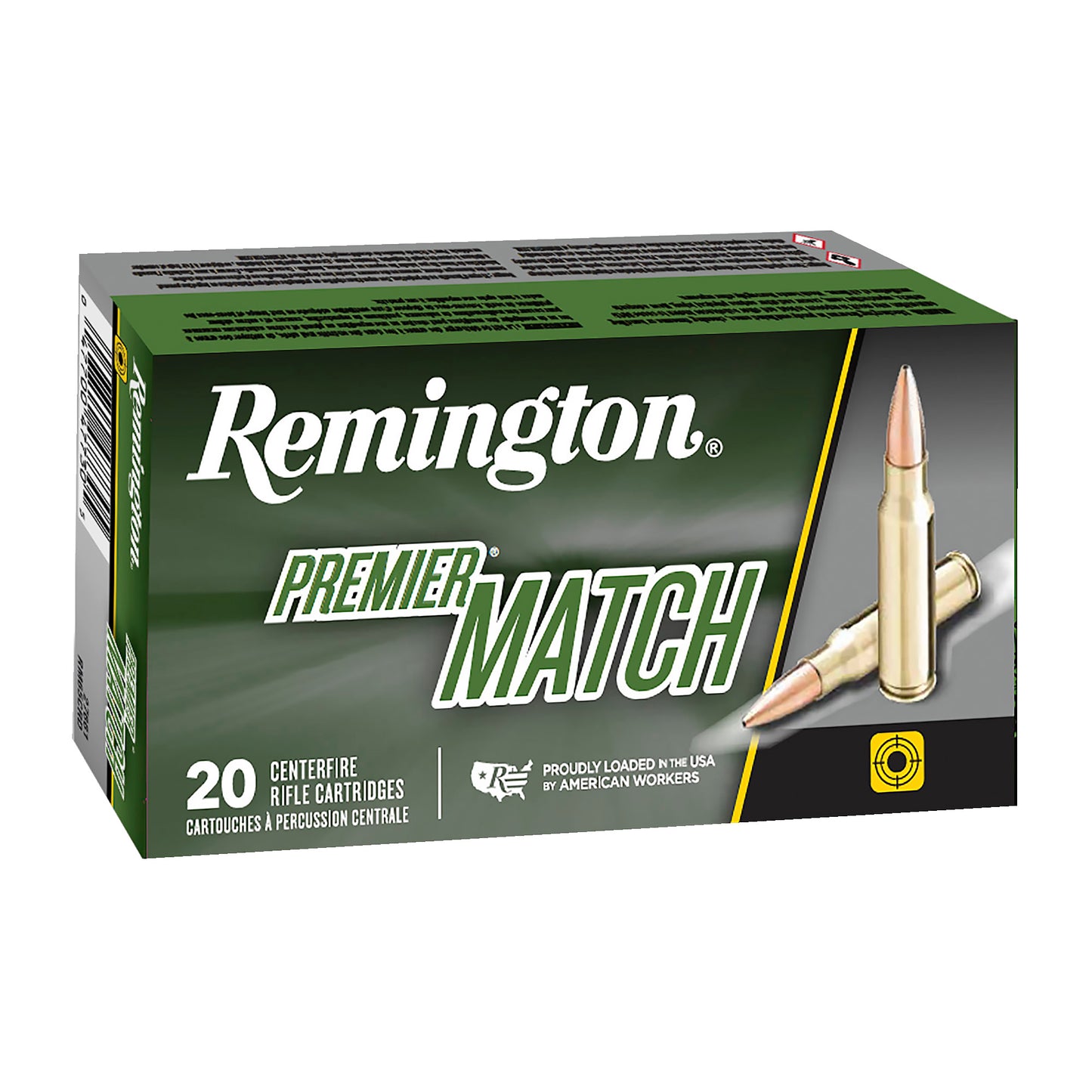 Remington, Premier Match, 6.5 PRC, 140 Grain, Open Tip Match, 20 Round Box