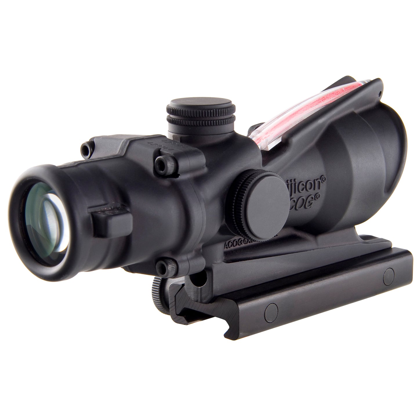 TRIJICON ACOG 4X32 W RED CHEV FLTTP