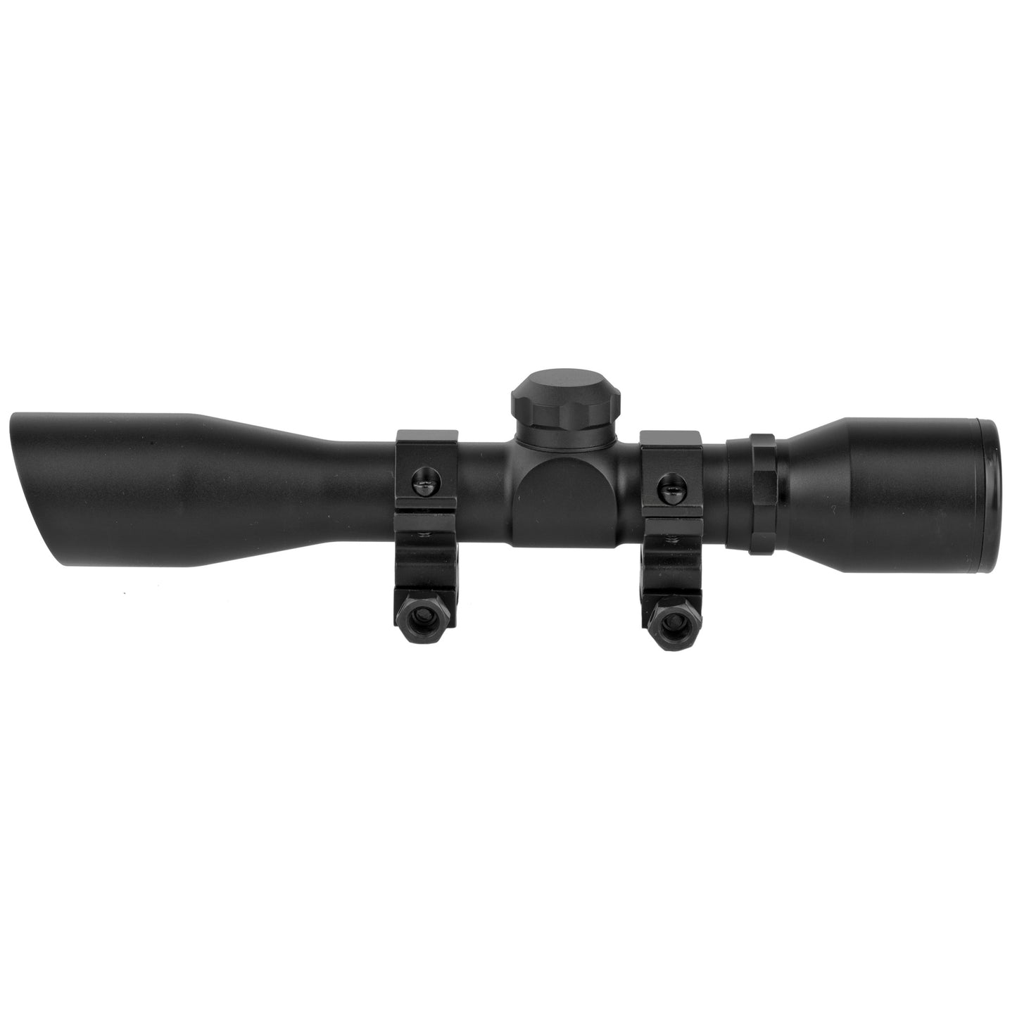 TRUGLO 4X32 SR DIAMND BLK W/ RINGS