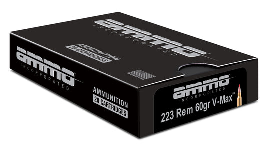 Ammo Inc Signature Match .223 Remington Rifle Ammo - 60 Grain | V-MAX | 200rd Case