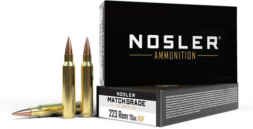 70GR RDF HPBT 20RD 20BX/CSNOSLER MATCH GRADE 223 REM