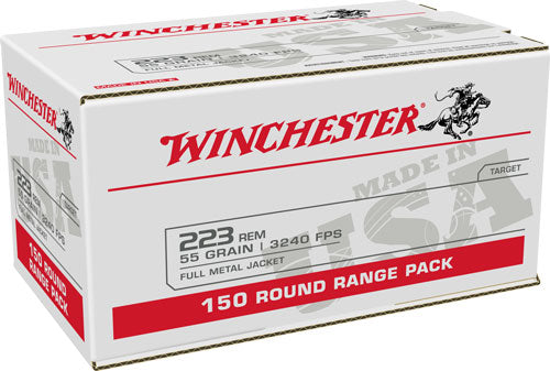 FMJ 600RD CASE LOTWINCHESTER USA 223 REM 55GR