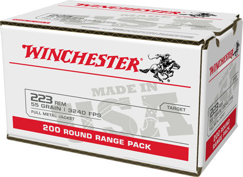 FMJ 800RD CASE LOTWINCHESTER USA 223 REM 55GR