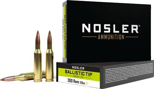 BALLISTIC TIP 20RD 10BX/CSNOSLER 260 REM 120GR