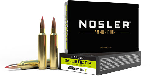 BALLISTIC TIP 20RD 10BX/CSNOSLER 28 NOSLER 160GR